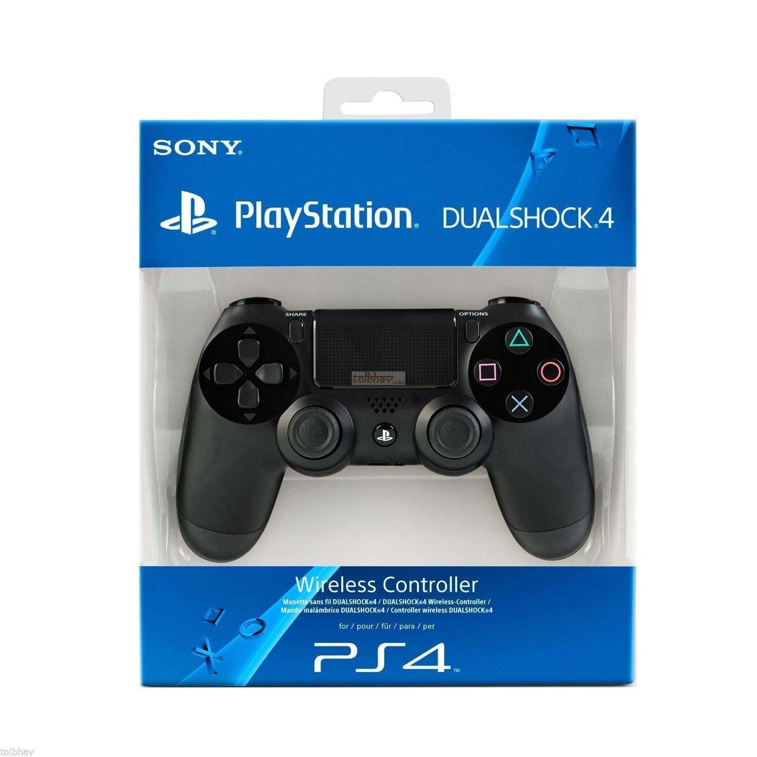 SONY PLAYSTATION DUALSHOCK 4 BLACK WIRELESS CONTROLLER (PS4) Musical
